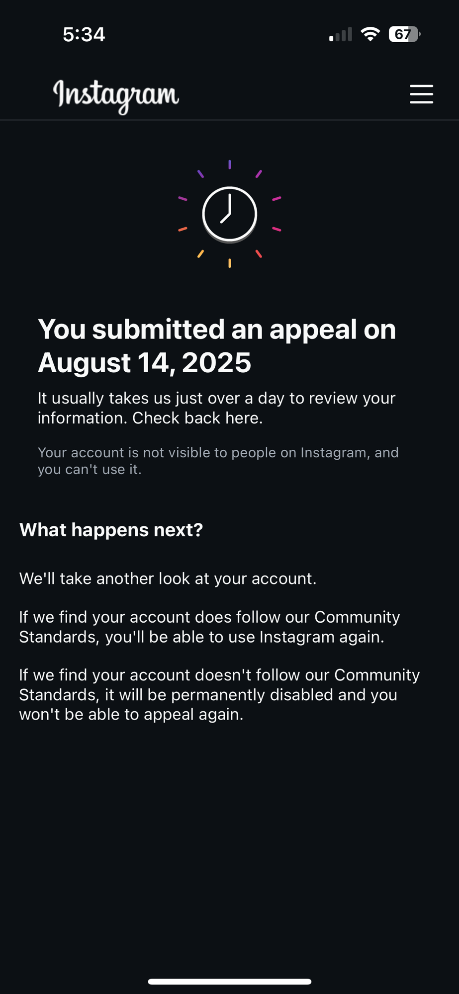 Roomies: Instagram basically took down my page for a stalker to support him